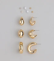 Statement Six Pack Earrings Set