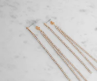 'Till Dawn Long Rhinestone Linear Dusters