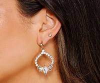 Timeless Elegance Rhinestone Earrings