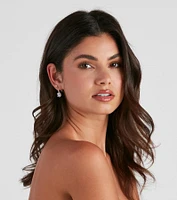 Long For Sparkle CZ Earrings