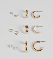 Perfect Mix Six-Pack Earrings Set