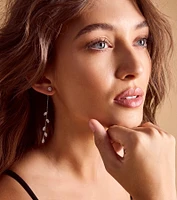 Delicate Bling Rhinestone Stud Earrings