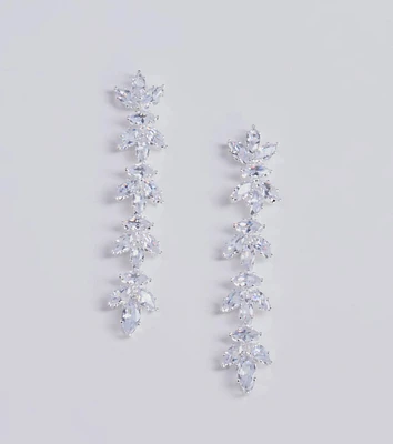 Luxe Stunner Crystal Duster Earrings