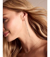 Dainty Luxe Faux Pearl And Rhinestone Earrings
