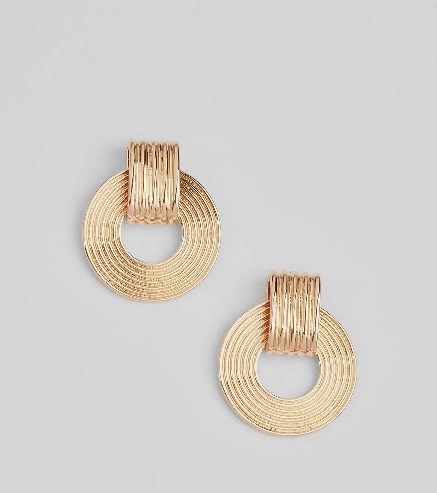 Memorable Shine Statement Earrings