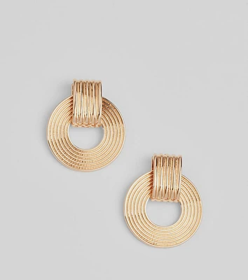 Memorable Shine Statement Earrings