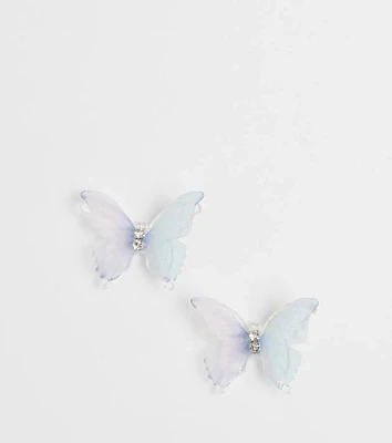 Fabulous Flare Butterfly Statement Earrings
