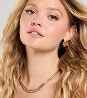 Always Glowing Statement Earrings