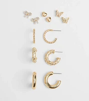 Found Me A Stud And Hoops Six Pack Earrings