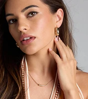Statement Trio Three Piece Earring Set