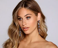 Iridescent Gemstone Duster Earrings