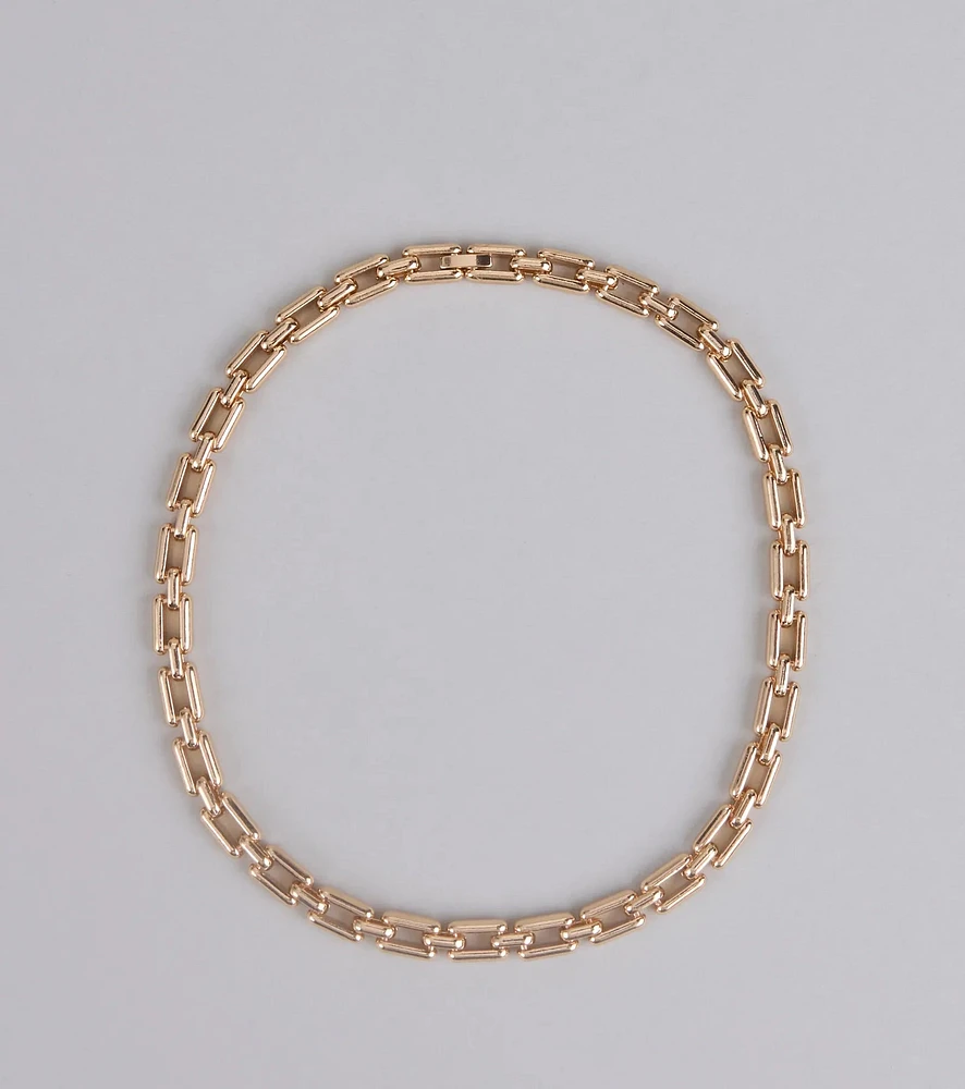 Link Up Luxe Chain Necklace