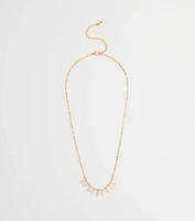 Instant Elevation Cubic Zirconia Charm Necklace