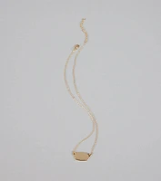 Minimal Mood Dainty Pendant Chain Necklace