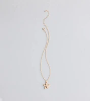 Coastal Chic Starfish Charm Necklace