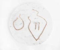 All The Shine Necklace Set