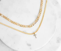 Two Pack Chain Link Necklaces