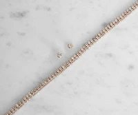 Pretty Dainty Choker + Stud Set