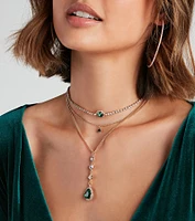 Heart Of The Ocean Layered Necklace
