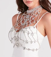 Glam In My Eyes Halter Necklace