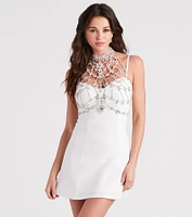 Glam In My Eyes Halter Necklace