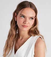 On That Western Trend Necklace And Earrings Set