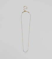 Lady Of Pearl Dainty Necklace