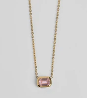 Luxe Moment Dainty Pendant Necklace