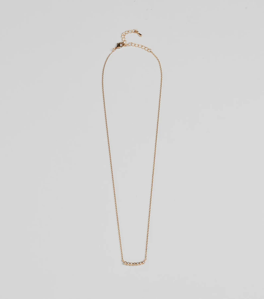 Keep It Dainty Cubic Zirconia Necklace