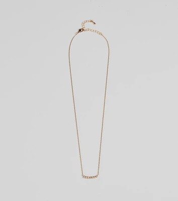Keep It Dainty Cubic Zirconia Necklace