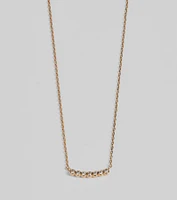 Keep It Dainty Cubic Zirconia Necklace