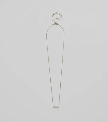 Perfectly Pretty Cubic Zirconia Necklace