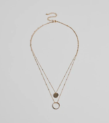 Delicate Charm Layered Necklace