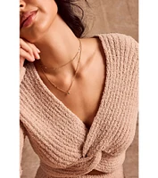 Love Expression Heart Layered Necklace