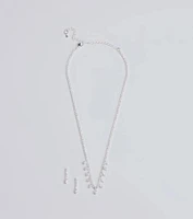Enchant Me Necklace And Earrings Set