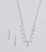 Enchant Me Necklace And Earrings Set