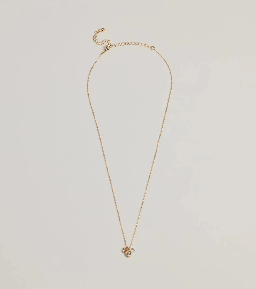 Whimsical Charming Beauty Pendant Necklace