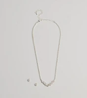 Unforgettable Luxe Cubic Zirconia Necklace Set