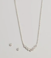 Unforgettable Luxe Cubic Zirconia Necklace Set