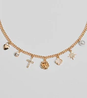 Touch Of Chic Charm Pendant Necklace