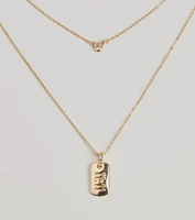 11:11 Layered Pendant Necklace