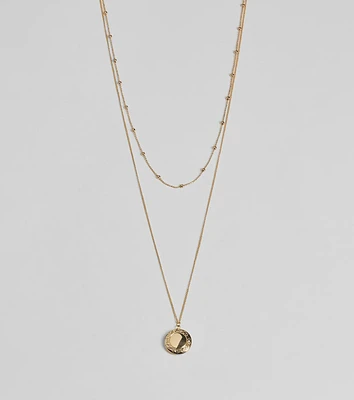 Forever Yours Layered Locket Necklace