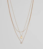 Fab Statement Layered Rhinestone Necklace Set