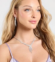 Twist Of Fate Rhinestone Jewelry Set