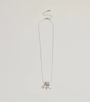 Unique Charm Multiple Pendant Necklace