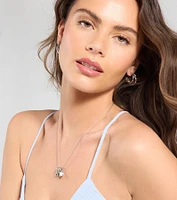 Unique Charm Multiple Pendant Necklace