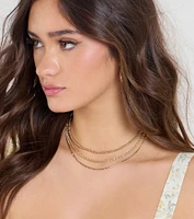 Chic Layers Multi-Chain Necklace Set