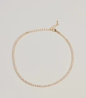 Sparkling Beauty Cubic Zirconia Tennis Necklace