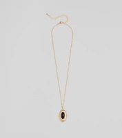 Elevated Classic Pendant Chain Necklace