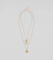 Layered Treasure Necklace With Pendants